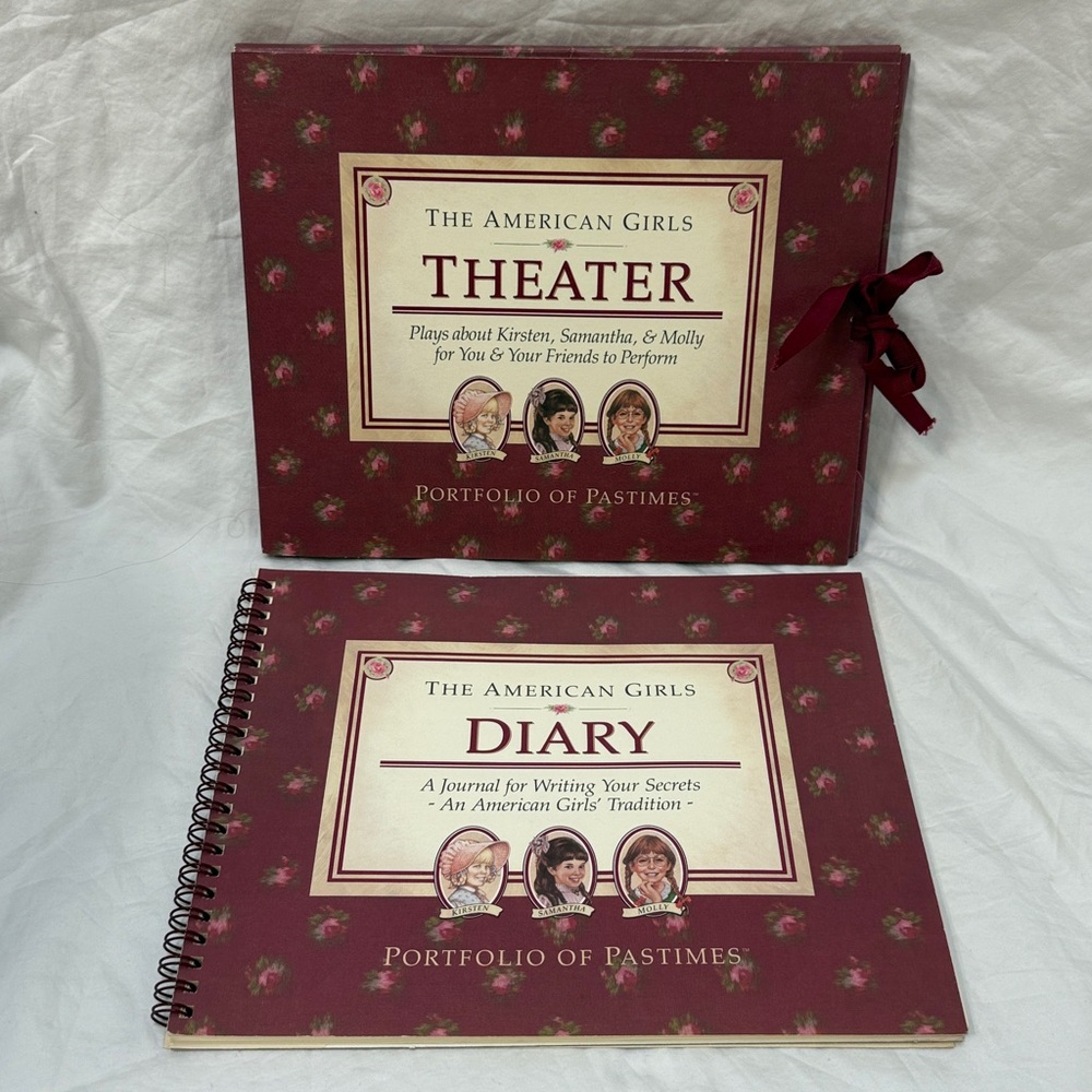 The American Girls Portfolio of Pastimes Bundle Set - Theater & Diary Books - Picture 2 of 16